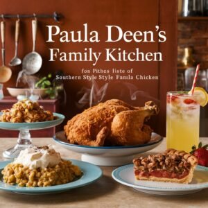 paula deen's family kitchen menu