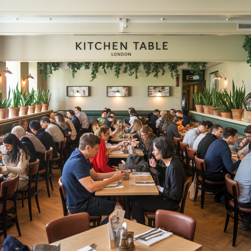 The Atmosphere at Kitchen Table London