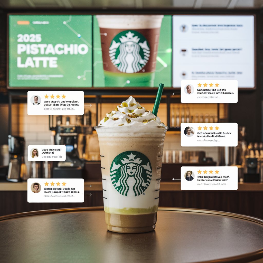 Starbucks Pistachio Latte 2025: Reviews and Feedback